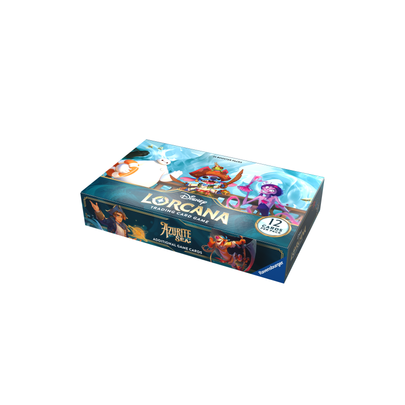 Ravensburger TCG - Lorcana - Box 24 Buste Azurite Sea ENG